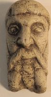 Dekorativer Wandbehang Gesicht Mann (nov25)