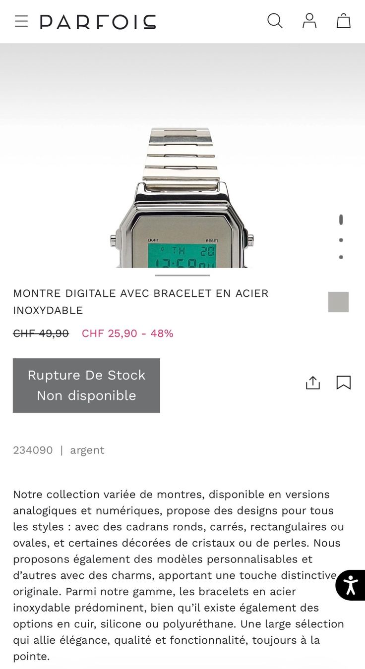 Uhren: Montre Parfois – Neu und originalverpackt aus Enney von Ninizekid 3