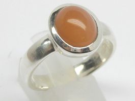 Ring Silber 925 Karneol Gr. 63