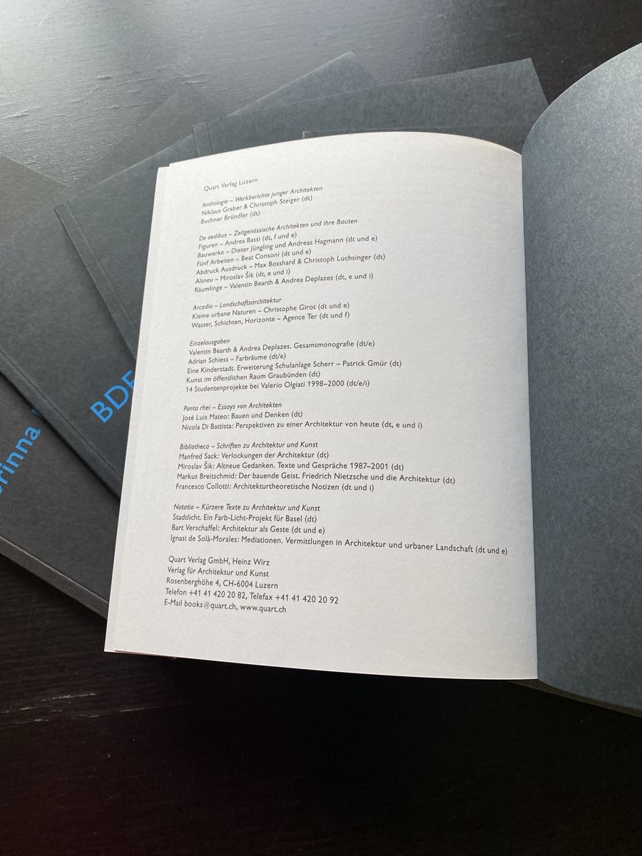 Libri: Anthologie, Quart Verlag – Usato da Winterthur venduto da ullutau 1