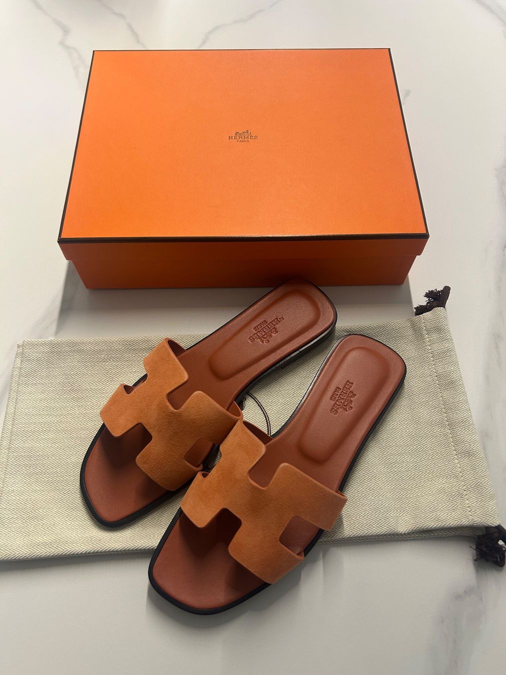 Hermès Damenschuhe: Hermès Oran Sandalen – Neu (gemäss Beschreibung) aus Oberengstringen von miks95 1