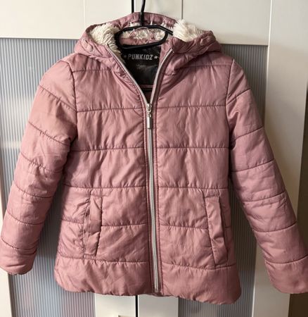 Steppjacke rosa Grösse 128