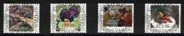 Pro Patria 1986 Serie mit ET-Vollstempel