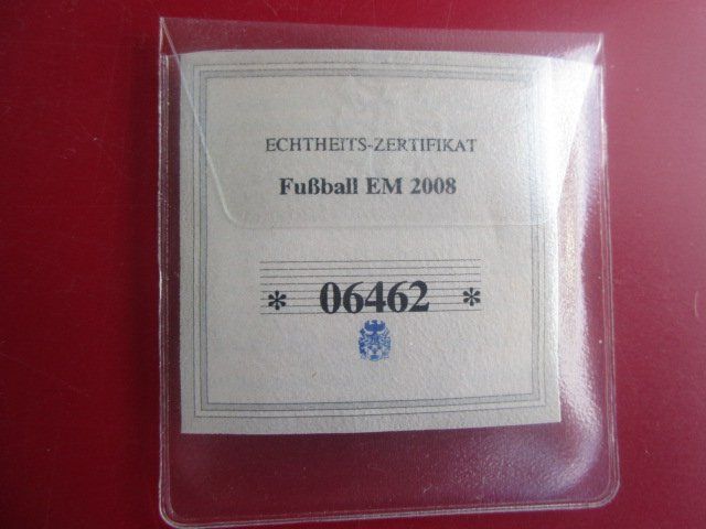Medaglie: Fussball EM 2008 - PP - Schweiz - Oesterreich – Nuovo e nell'imballaggio originale da Luzern venduto da Horoskop1 4