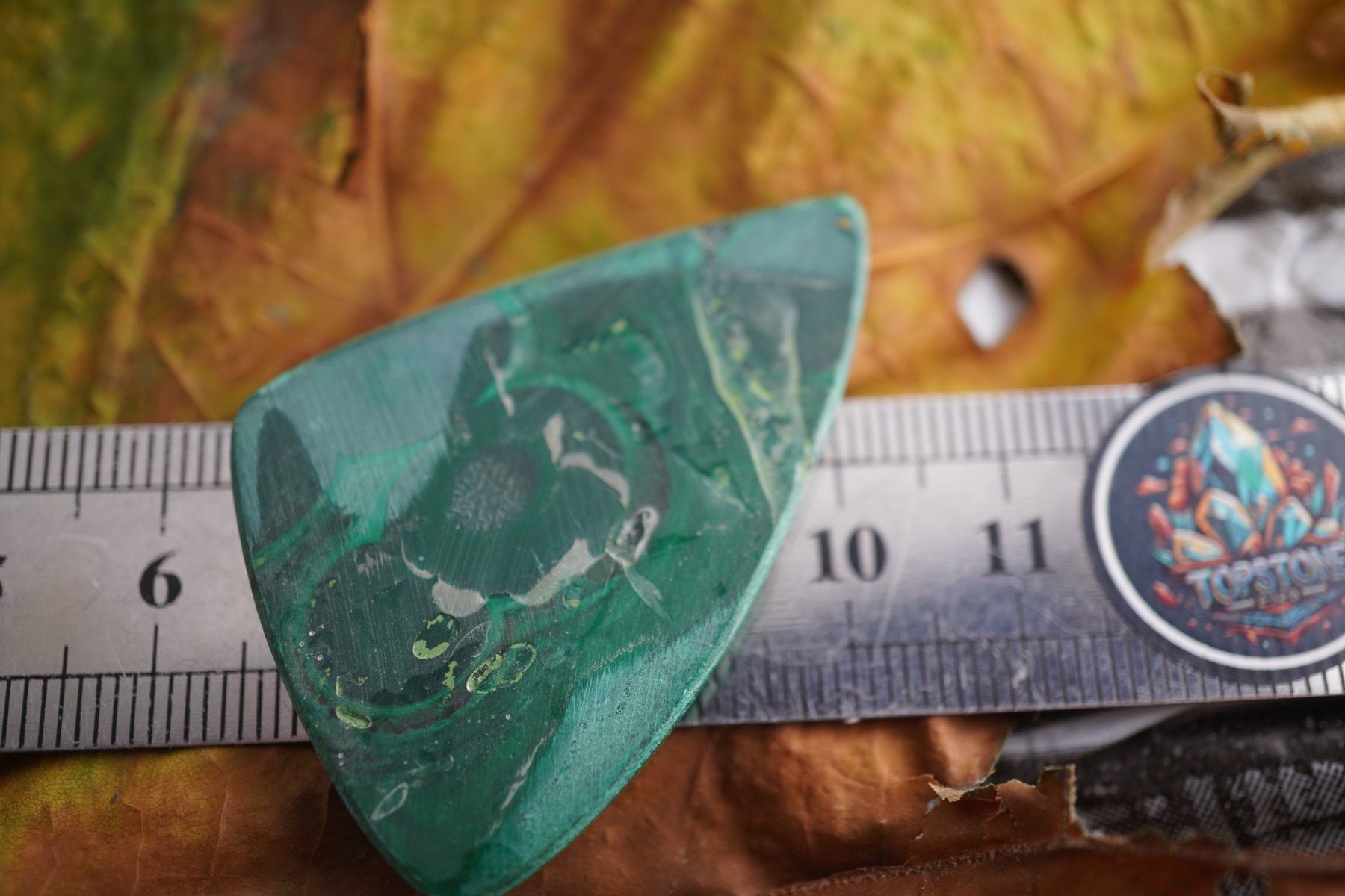 Mineralien & Heilsteine: Malachit  Cabachon  –Edelsteinstube Rausverkauf – Neu und originalverpackt aus Eschenbach SG von topstone 7