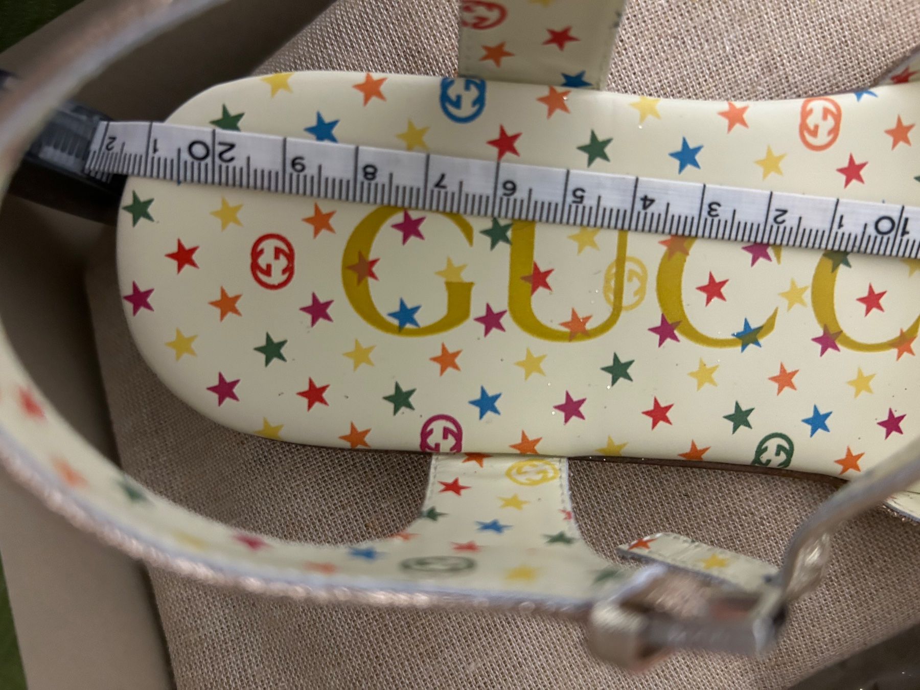 Gucci Damenschuhe: New Gucci original Glitter Sandals – Neu und originalverpackt aus Zürich von sel_tvq7 5