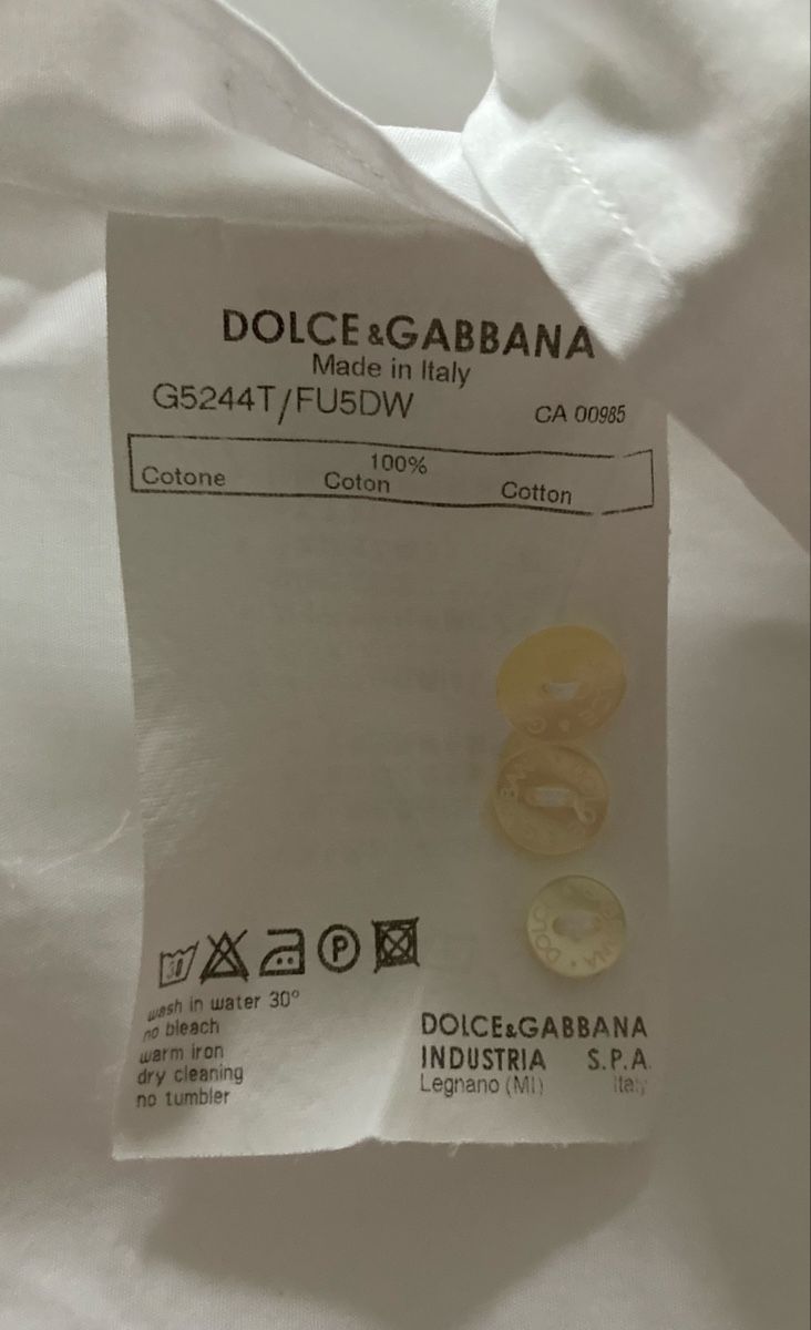 Dolce & Gabbana Hemden: Dolce & Gabbana Herrenhemd 38/15 – Gebraucht aus Zürich von mainau16 7