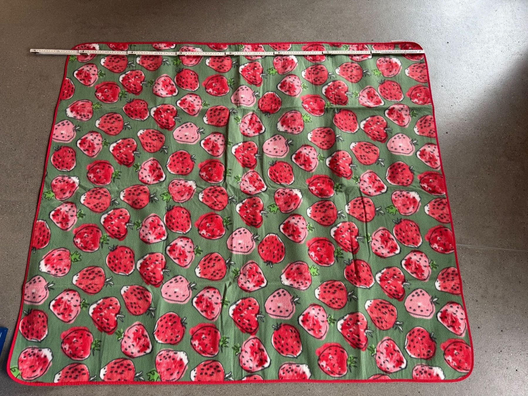 Coperte: Picknickdecke "Erdbeeren" – Usato da Rombach venduto da MarkusJohannes