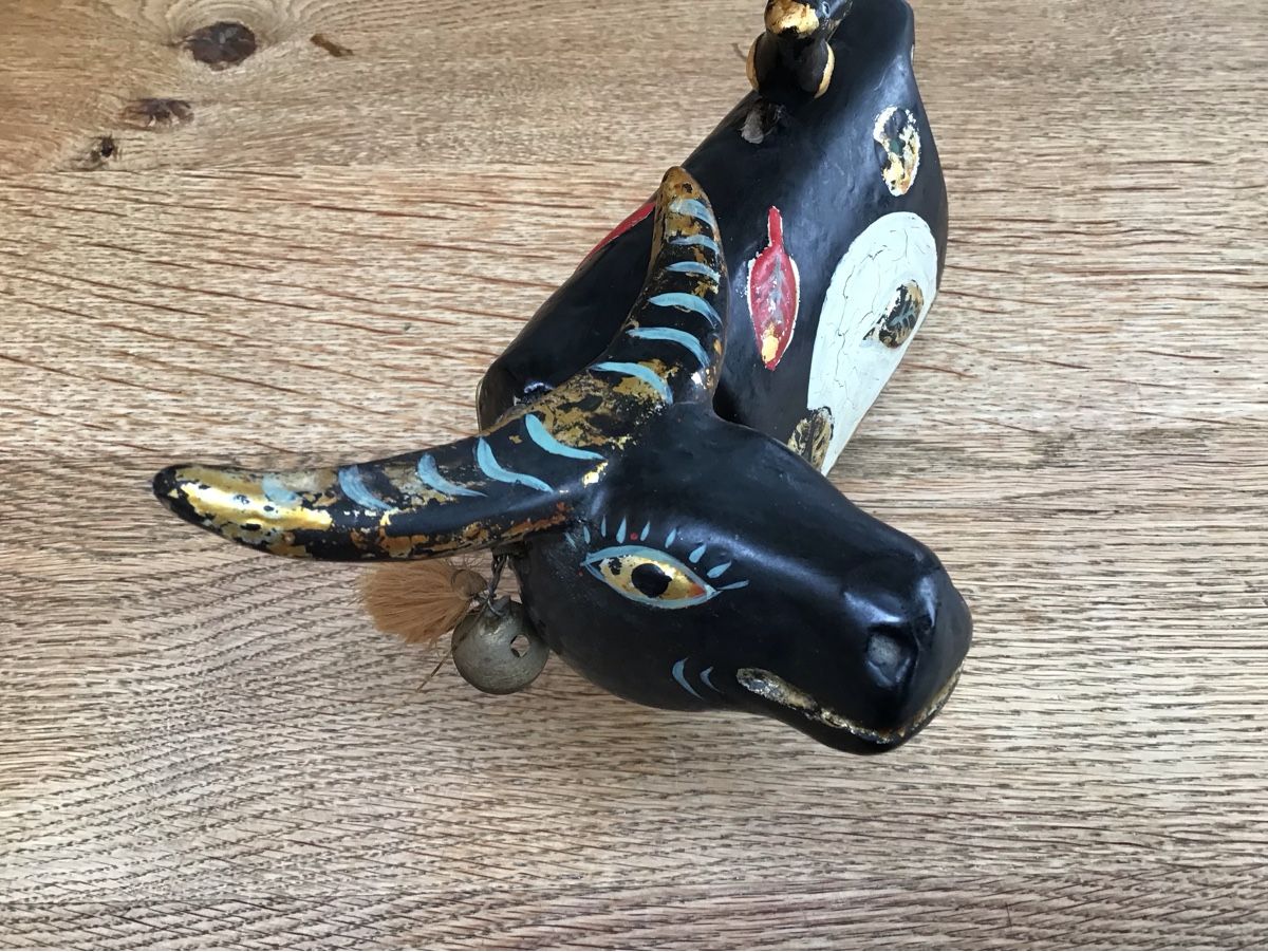 Statuette: Ochse mit beweglichen Teilen – Usato da Rodersdorf venduto da trueegg 7