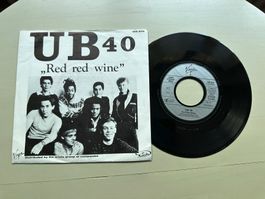 UB 40 tolle Kult Hit Single Reggae Dub Red red wine 80's