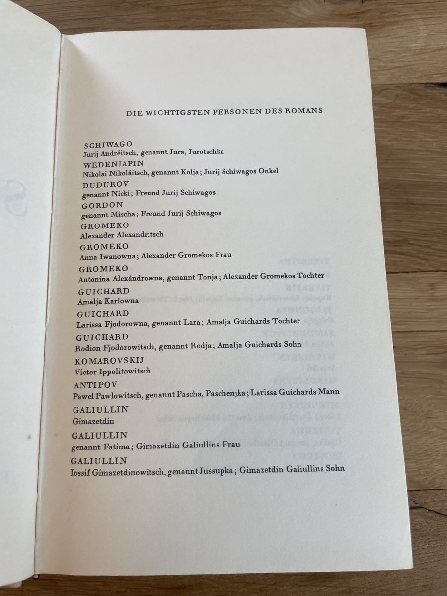 Libri: Buch Boris Pasternak - Doktor Schiwago 1958 – Usato da Winterthur venduto da cheerio97 3