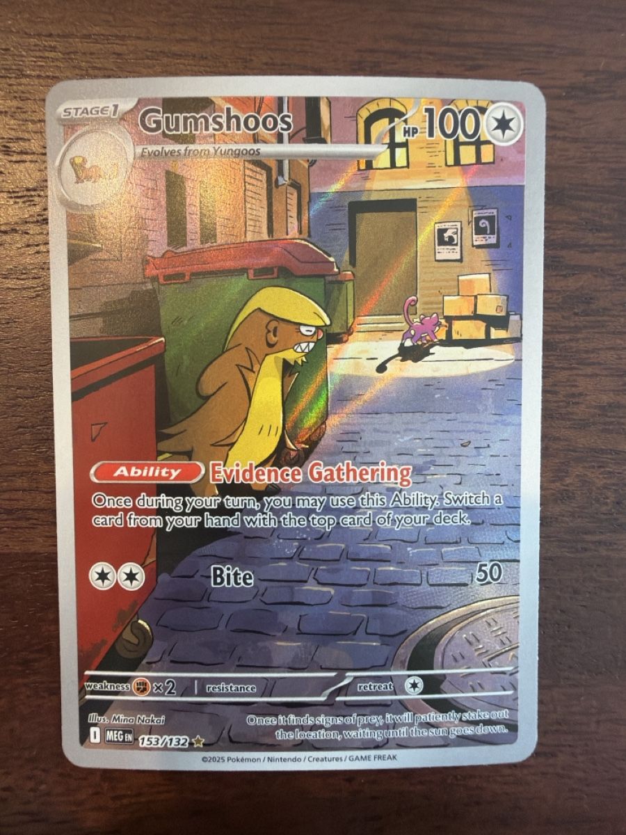 Pokémon Carte collezionabili: Gumshoos (MEG 153) – Nuovo (secondo la descrizione) da Emmenbrücke venduto da Pack_Ripper