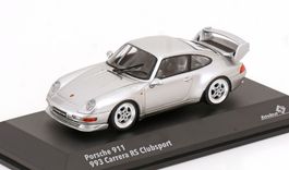 Porsche 911 / 993 Carrera RS Clubsport 1995 silber met. 1:43