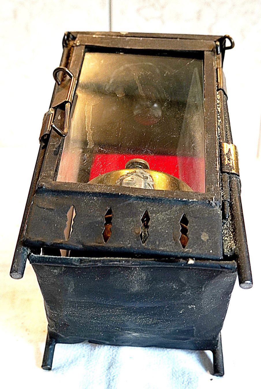 SBB/CFF/FFS Lampade: Alte SBB Karbidlampe Bahnlampe Laterne – Usato da Baar venduto da 2cvbaar 5