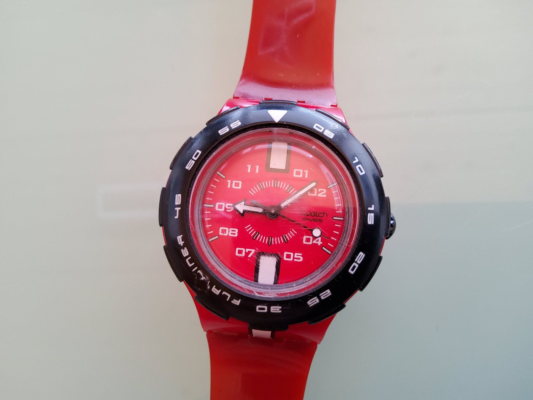 Swatch Orologi: Montre bracelet Swatch vintage  – Usato da Malleray venduto da Broc-Mo 3