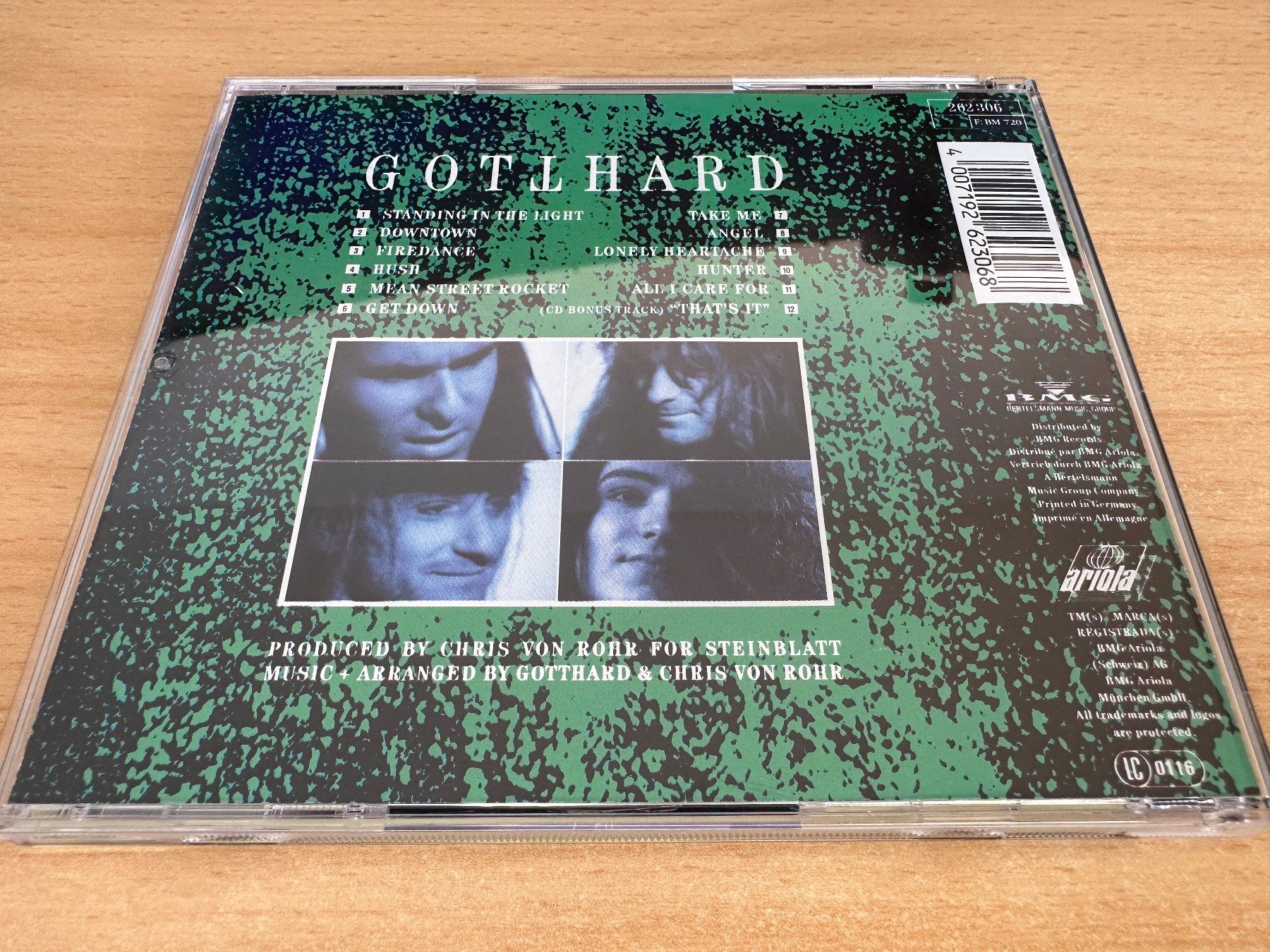 CD: Gotthard – Gotthard – Usato da Rikon im Tösstal venduto da Alpenmutz 1
