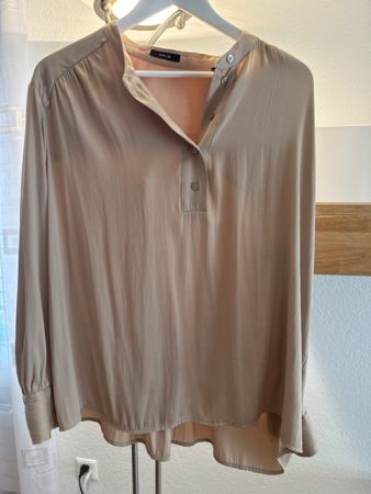 Bluse beige Opus Grösse 40 neuwertig