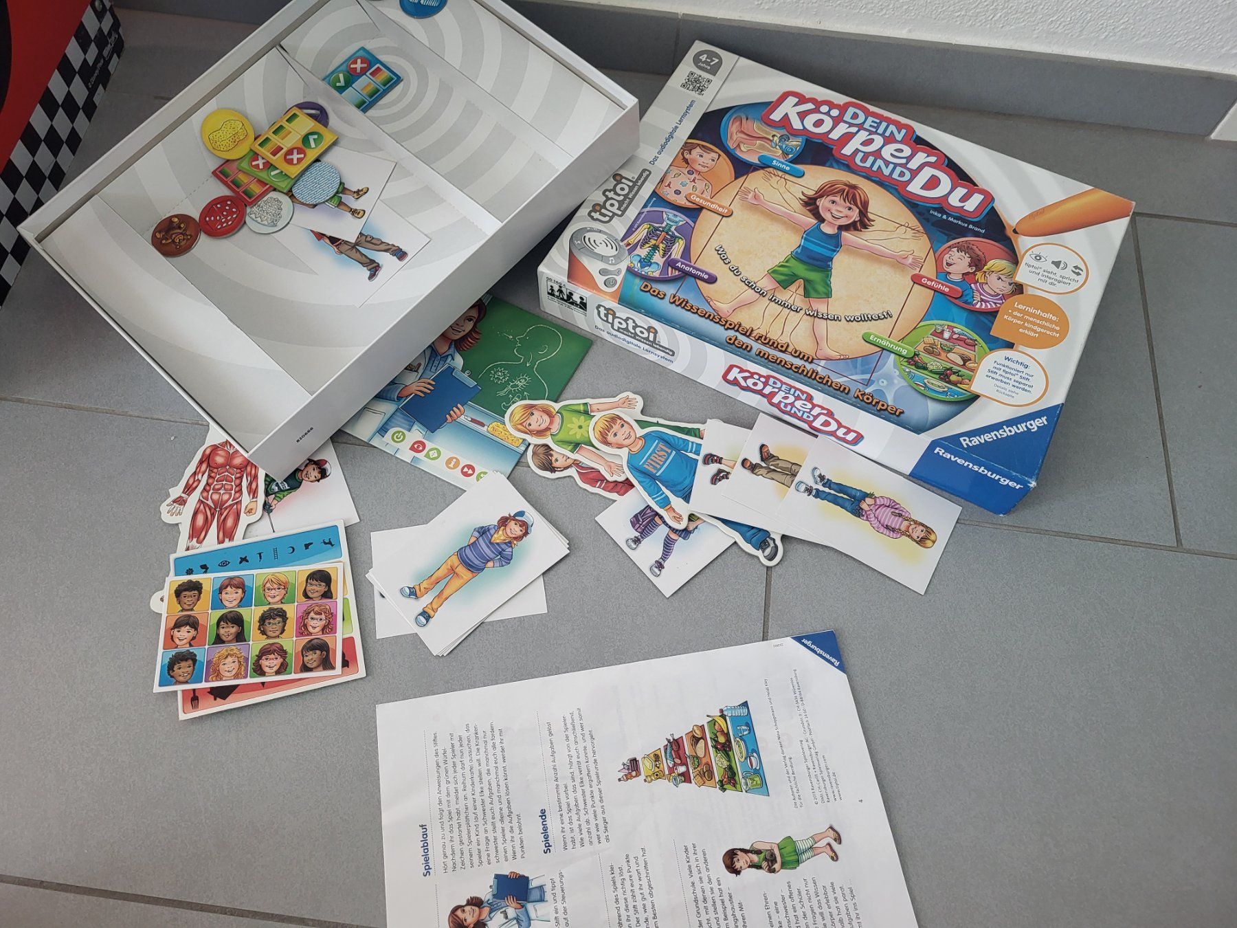 Ravensburger Spiele: Tip Toi Dein Körper und Du Spiel – Gebraucht aus Boswil von i12i 2
