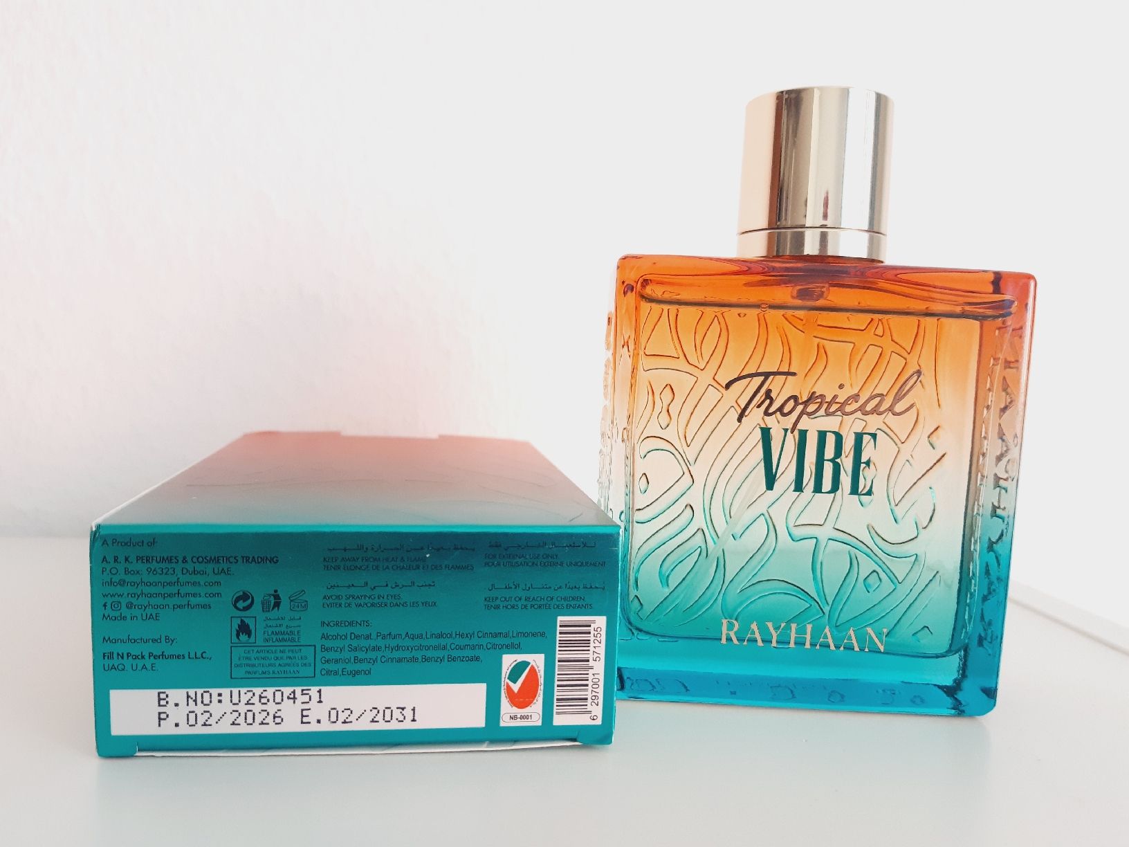 Parfums & Eau de Toilette: RAYHAAN Tropical Vibes 100ml – Neuf (Voir description) à Winterthur par Je. 1