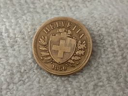 2 centimes/Rappen 1850