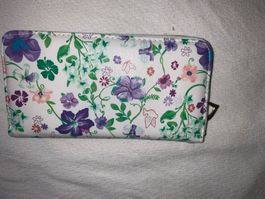 Portemonnaie Portmonee Tasche blumen mit fächern