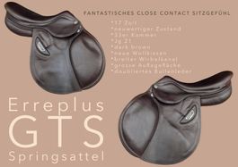 Erreplus Springsattel GTS, dark brown