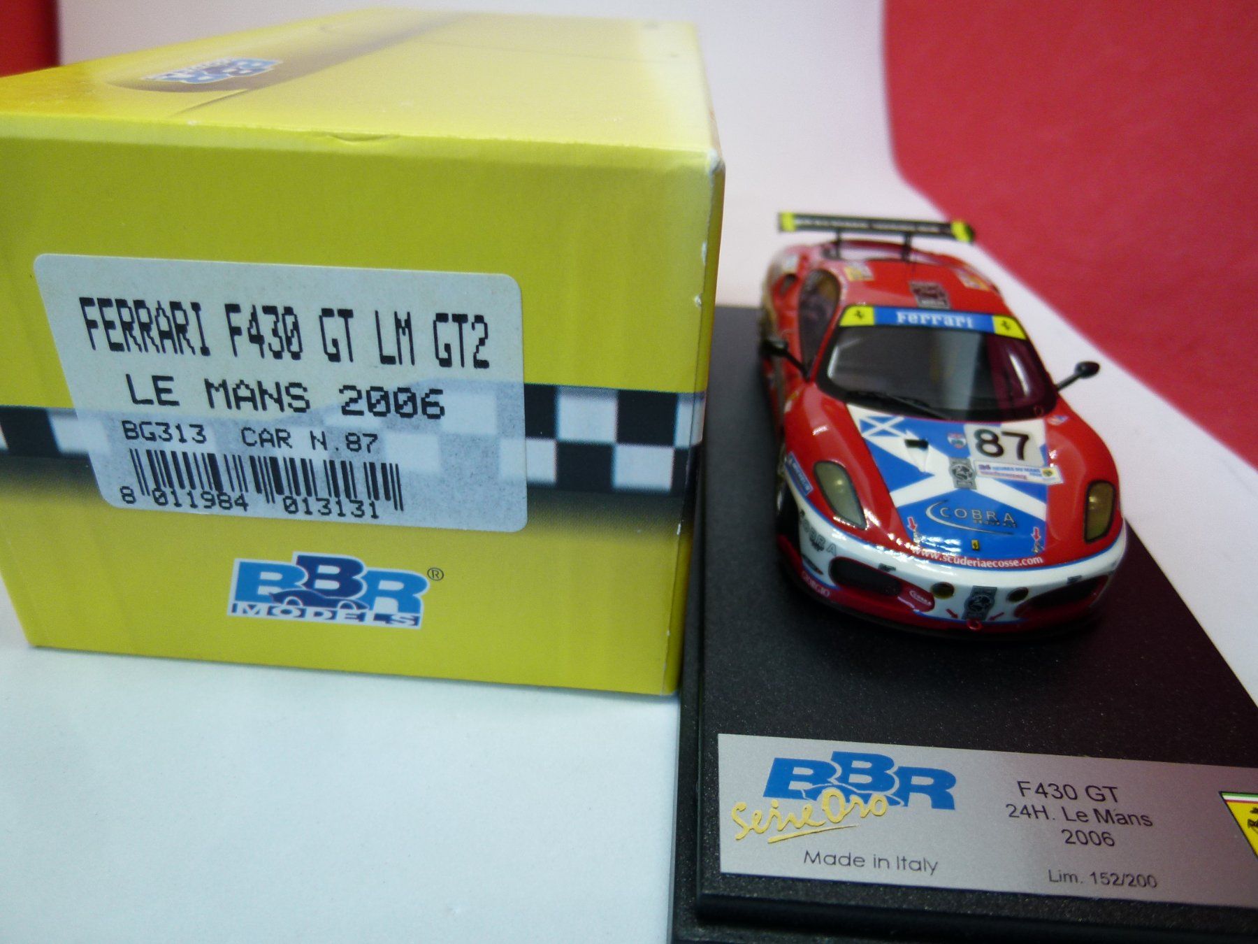 BBR Models Modellini d'auto: BBR  -  Ferrari 430GT Le Mans -  1:43 rwb    %%%%%%%%%%% – Nuovo (secondo la descrizione) da Reiden venduto da Aston2 6
