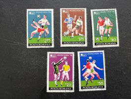 Rumänien Fussball München 1974   gestempelt (E211)
