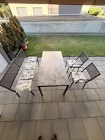 Gartentisch Stuhl Bank Vermobill Metall guter Zustand