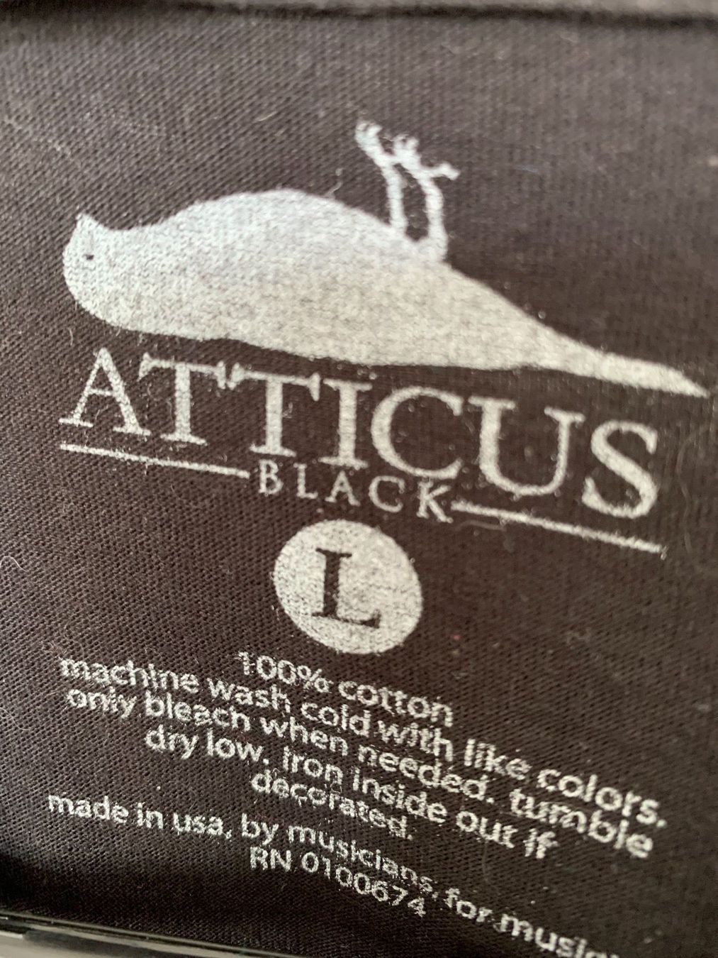 T-Shirts: Atticus The Ghost Inside Shirt Large – Gebraucht aus Dübendorf von CellarSeller 2