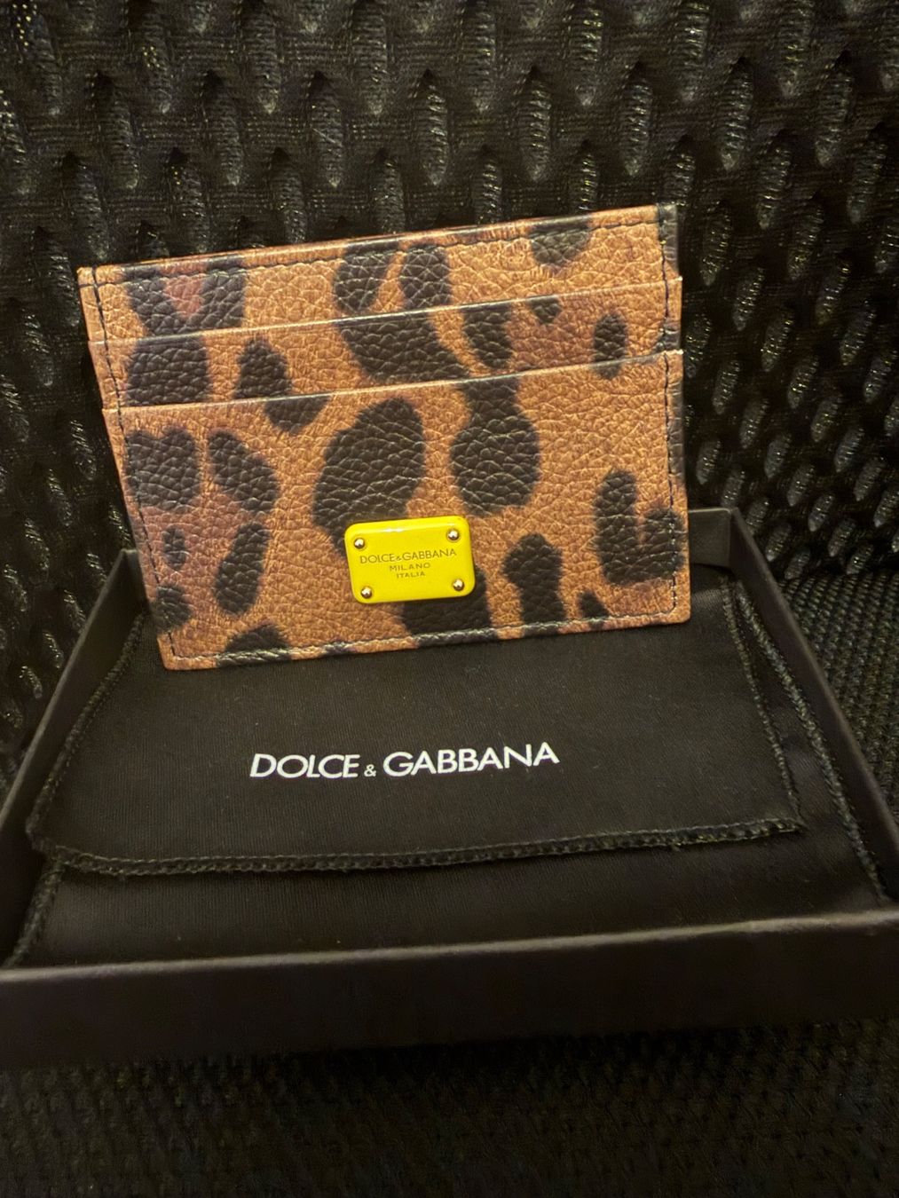 Dolce & Gabbana Altro in  Abbigliamento & Accessori: Neue Dolce & Gabbana Kartenetui Leo Print – Nuovo (secondo la descrizione) da Basel venduto da Blausara707 2