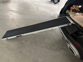 Hunderampe Aluminium klappbar guter Zustand 183cm L53