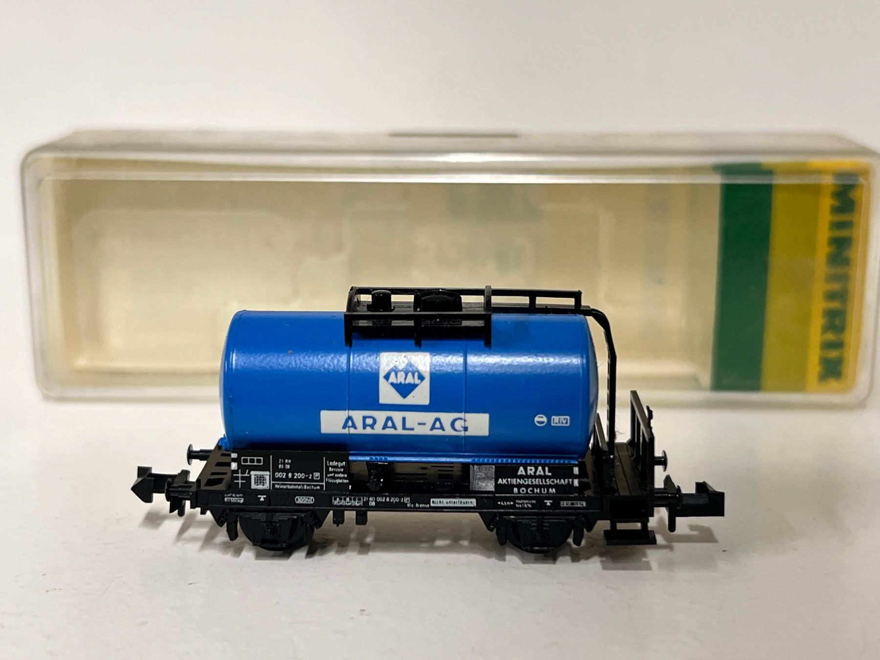 Trix Modellini di ferrovie: Minitrix Spur N ARAL AG – Usato da Geroldswil venduto da TopTrain54