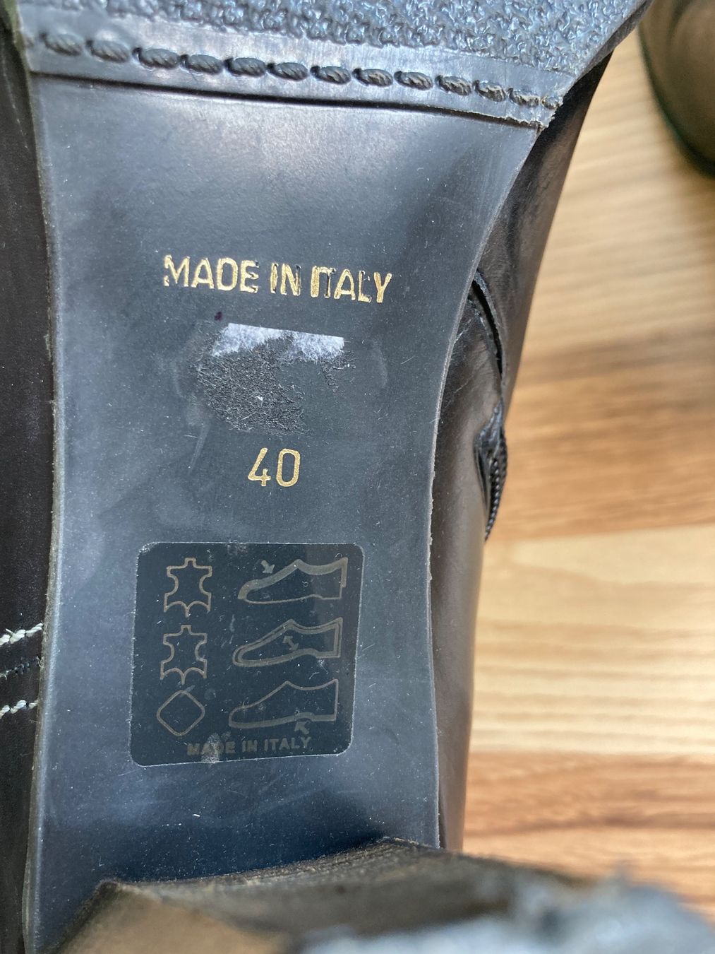 Damenschuhe: Maripé schwarze Lederboots Gr.40 – Gebraucht aus Jonen von Nadeshika 4