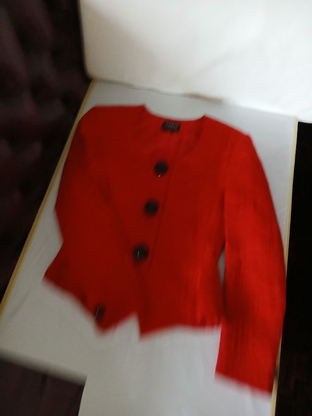 Akris Vestes: Akris Jacke rot – D'occasion à Zürich par tg4_y65n