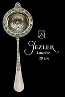Laurier Jezler 19 cm 800Silb Passoire à thé Vintage