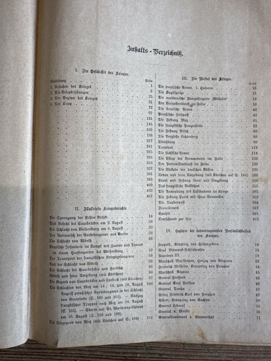 Bücher: Illustrirte Geschichte des Krieges 1870/71 – Gebraucht aus Baar von Hillsboro 2