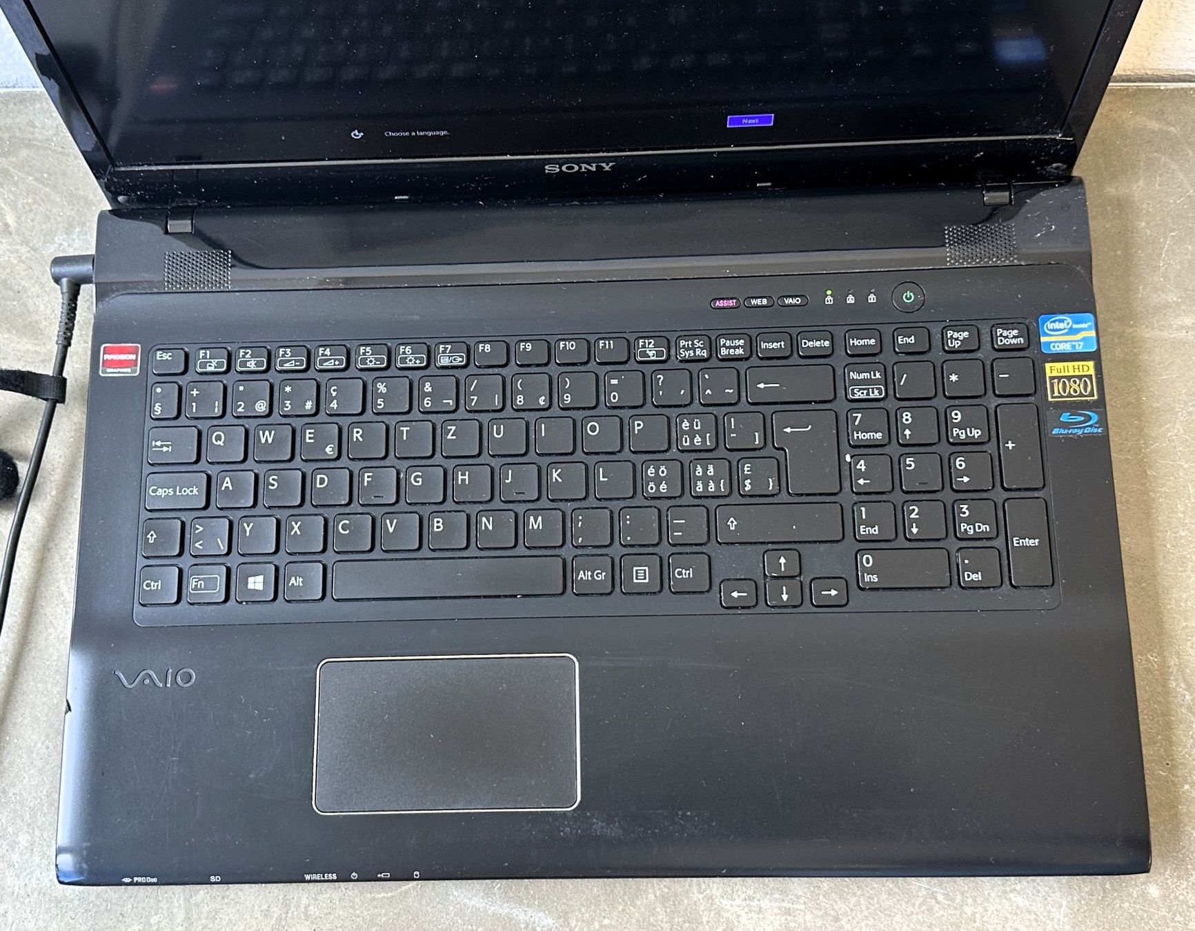Vaio Portables: SONY, VAIO, Personal Computer, Model SVE171C11M, orgi. Kabel – D'occasion à Zürich par alocinnovregnes 1