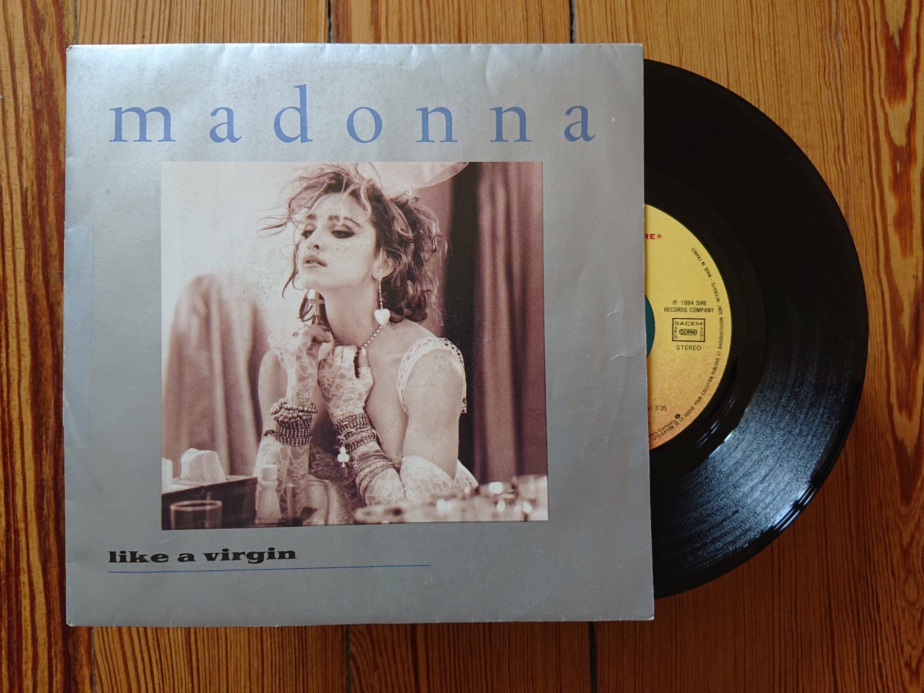 Dischi in vinile: MADONNA - Like A Virgin (Single, 1984) – Usato da Genève venduto da othhei