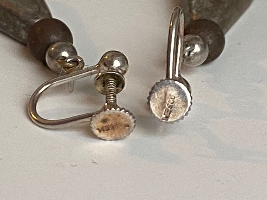 Ohrringe & -stecker: Silber 925 Vintage Klip Ohrringe – Gebraucht aus Givisiez von dor_xb9k 2