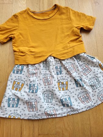 Tshirt Kleid Grösse 110-122 Handmade Girly Sweater