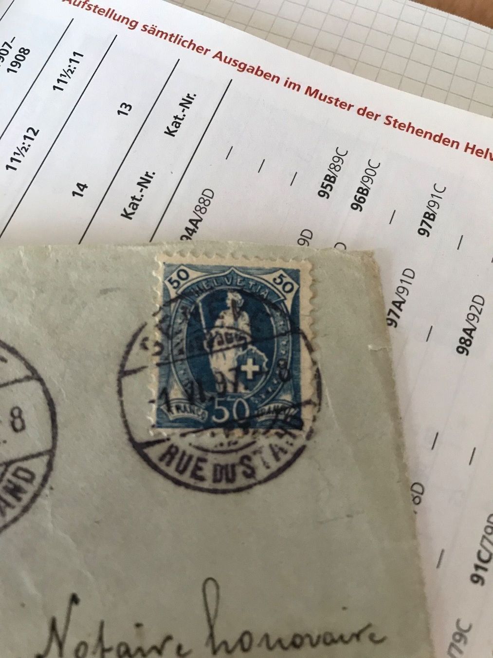 Tutti i francobolli: 1897, Couvert mit 70D und Abarten! – Usato da stäfa venduto da brandy66 2