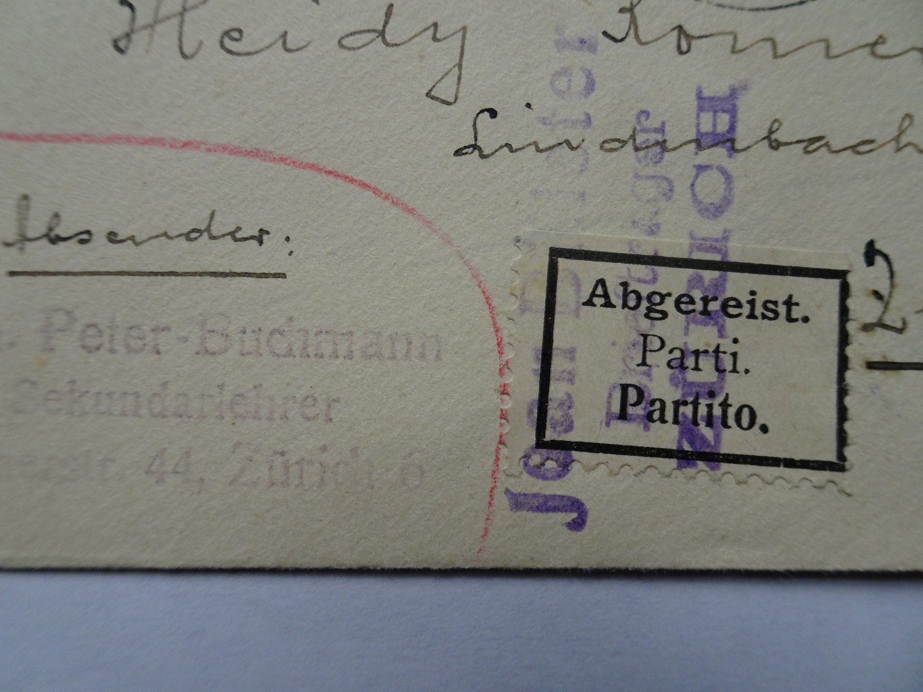 Alle Briefmarken: 1937 – Gebraucht aus Aadorf von Chnorli-Furz 3