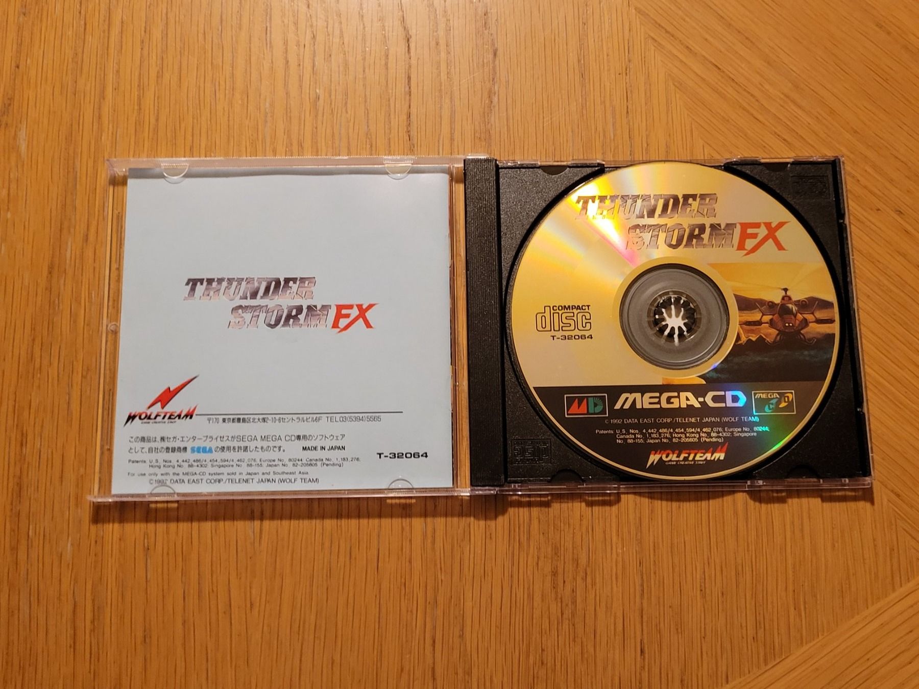 Sega Giochi: Thunderstorm FX Saga Sega Mega CD Japan – Usato da Münchenstein venduto da danytlaw 2