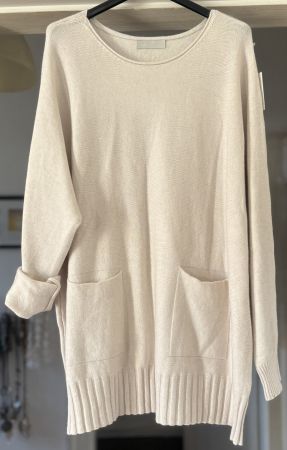 PULLOVER OVERSIZE AVEC CASHMERE! M NOUVEAUTÉ 2026/27