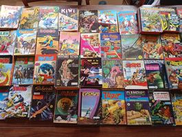 Lot 100x BD de poche vintage