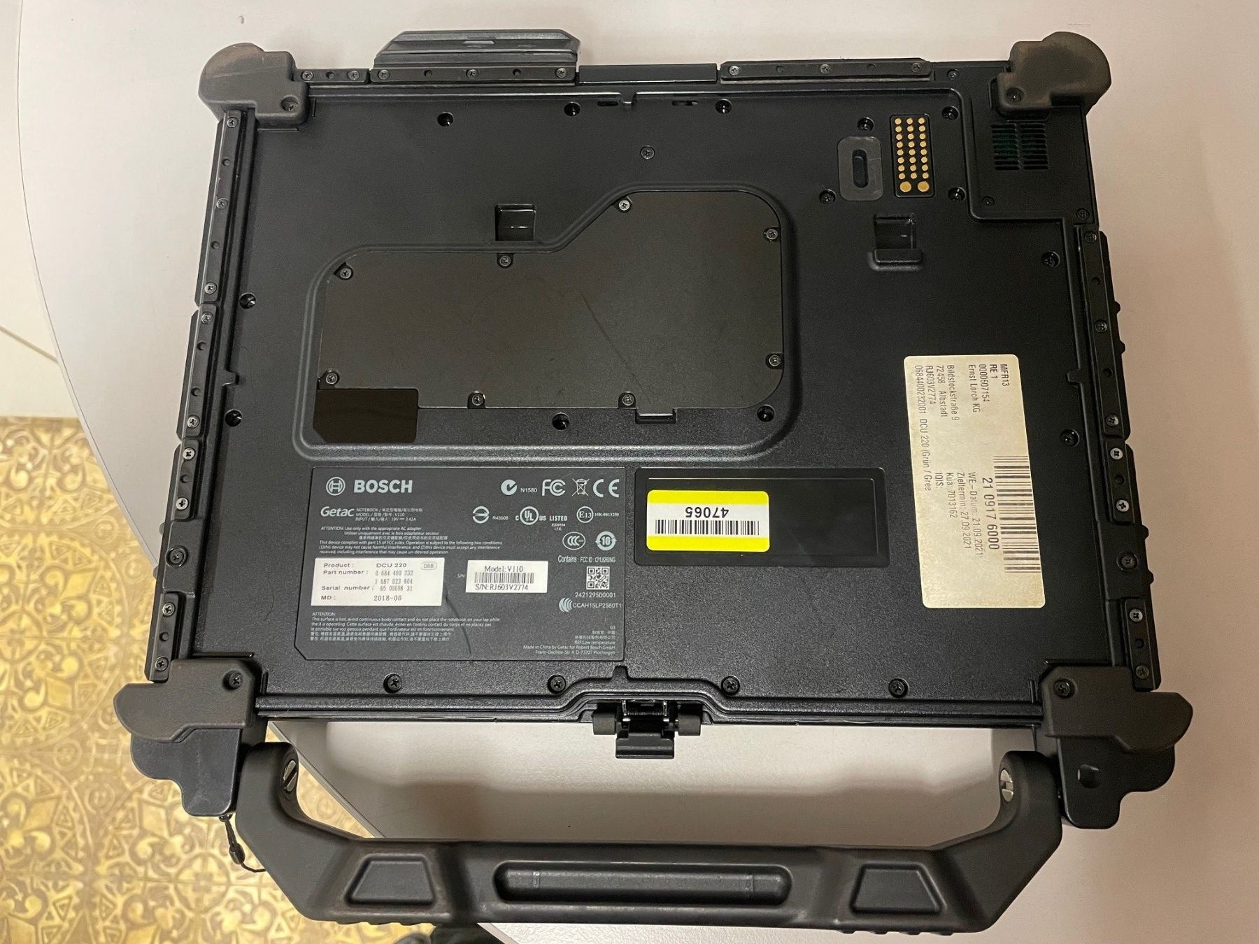 Notebook: Bosch DCU 220 / 0 684 400 232 V110 Getac – Difettoso da Horw venduto da Mogi6048 3