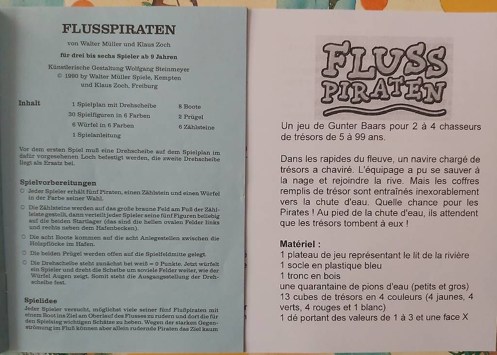 Spiele: jeu de société Flusspiraten – Gebraucht aus Martigny von Baldur333 3