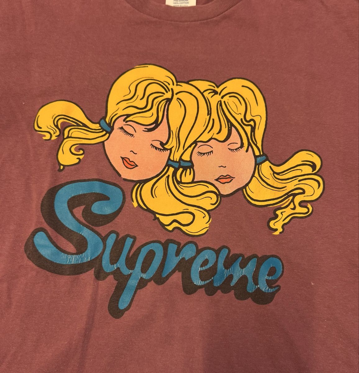 Supreme T-shirt: Supreme 2013 Twins Tee (Size M) – Usato da Herisau venduto da Seyashop1 1