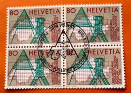 4 er Block Nr.767  mit Stempel 1988 Wabern   